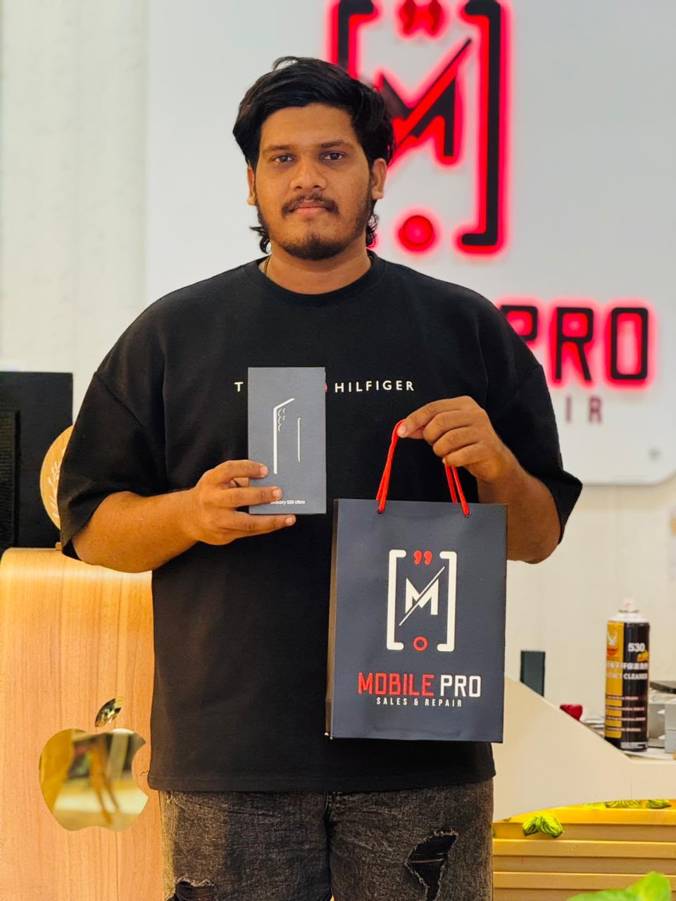 Happy customer