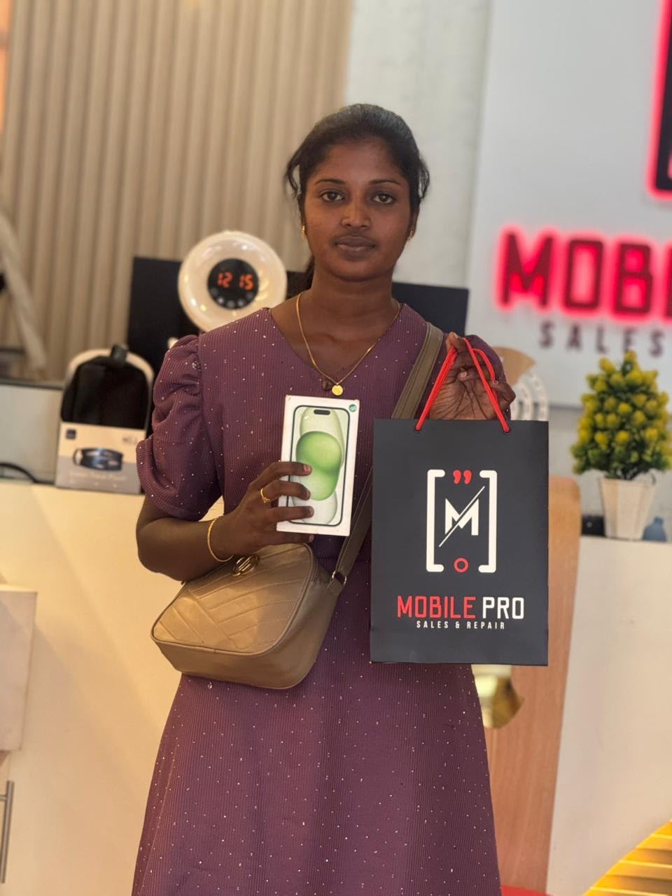 Happy customer