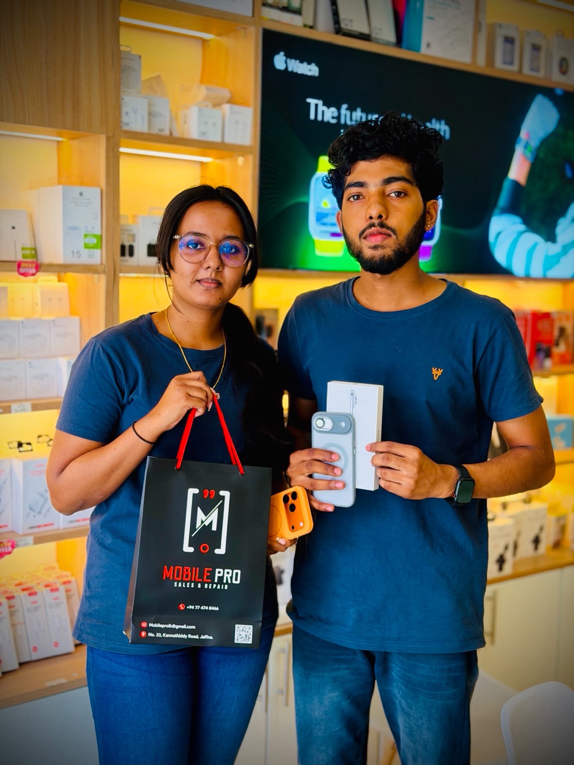 Happy customer