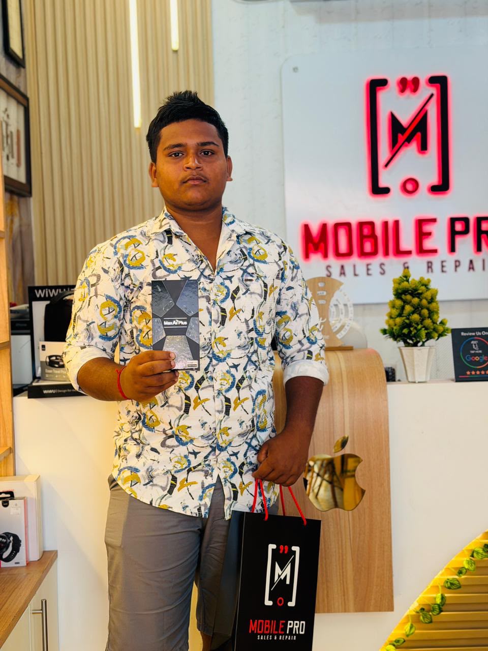 Happy customer