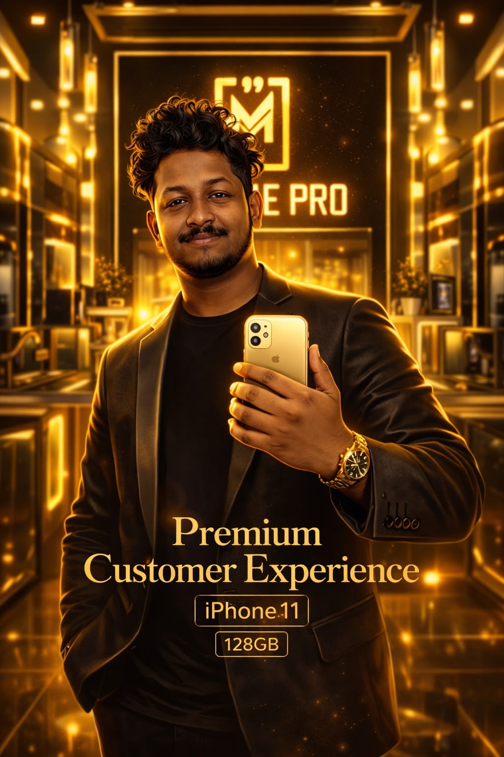 Happy customer with iPhone 11 128GB