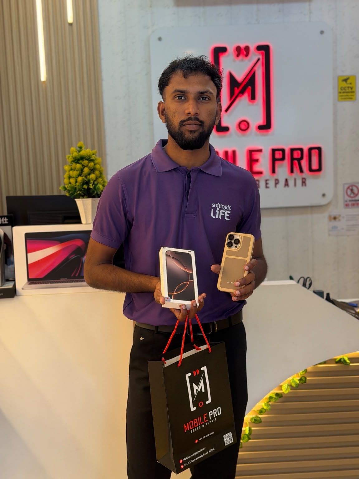 Happy customer